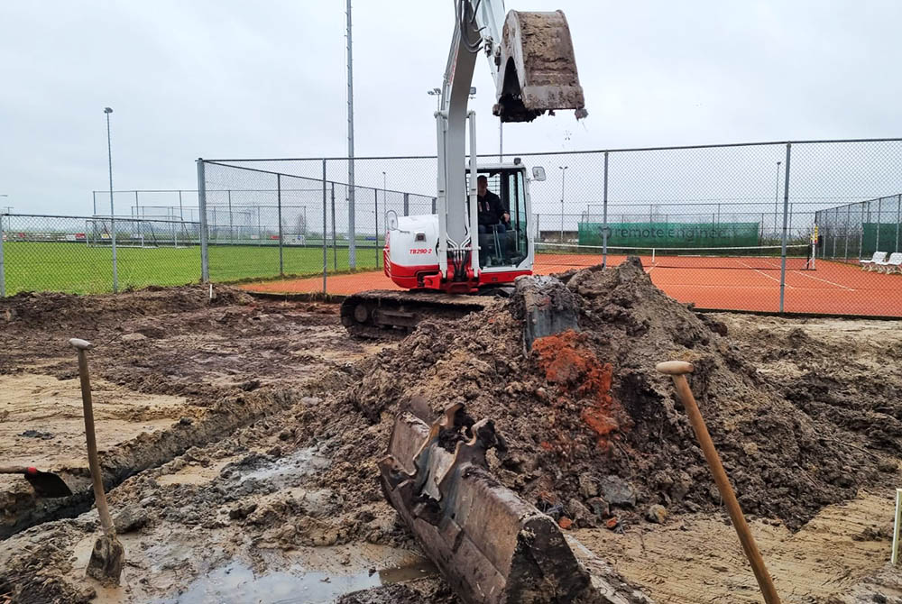 230217 Materialenberging zandvloer drainage 1000